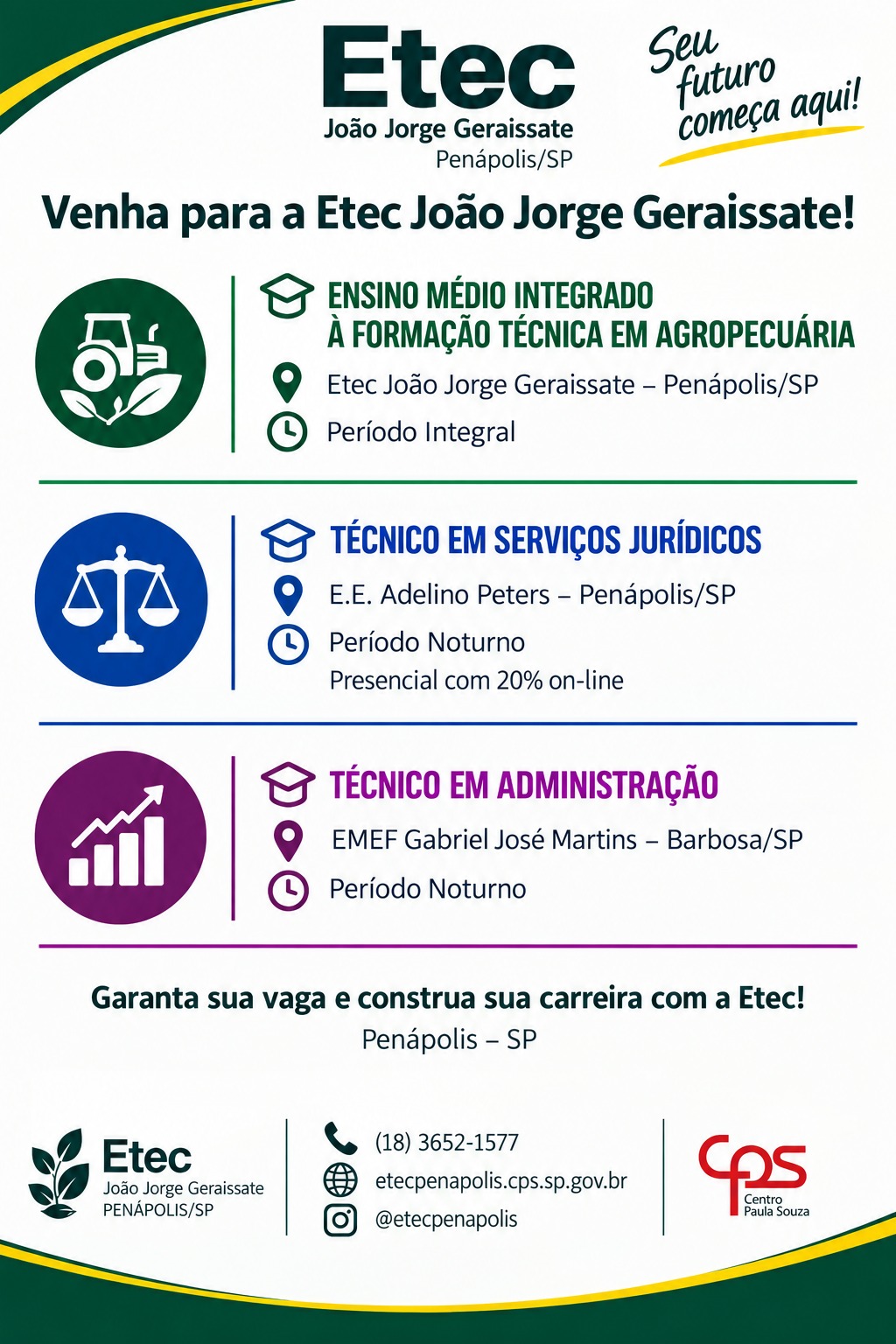 Vestibulinho Etec 2027